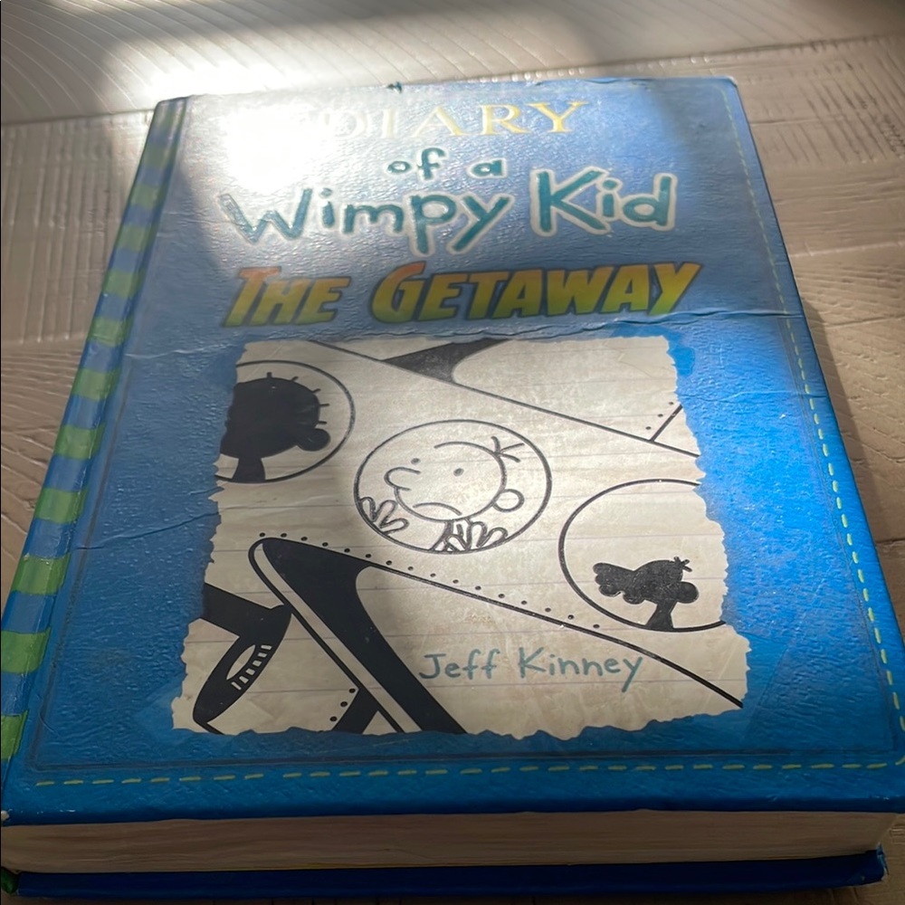 Diary of a Wimpy Kid: The Getaway - Blue Cover